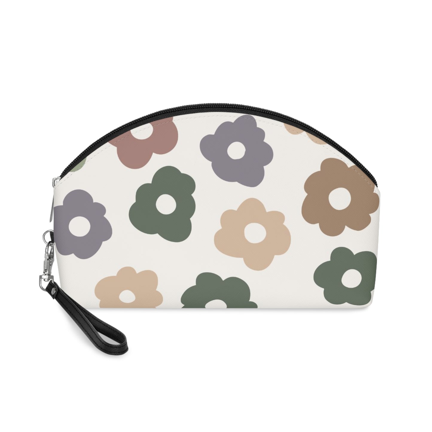 TTP Exlcusive: Chic Floral Makeup Bag, Cosmetic Pouch for Travel, Gift for Her, Makeup Organizer, Stylish Toiletry Bag