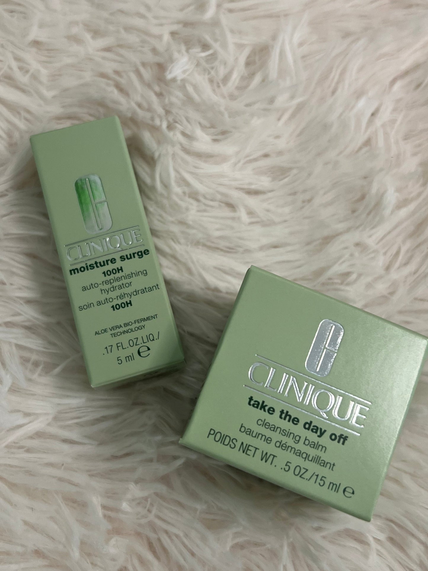 Clinique Mini Duo – Take The Day Off Balm + Moisture Surge Gel