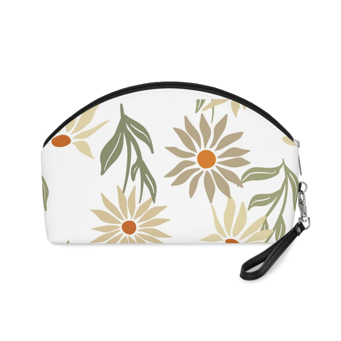 TTP Exclusive: Floral Makeup Bag, Cosmetic Pouch, Travel Essentials, Gift for Her, Summer Accessories, Cute Organizer, Beauty Bag