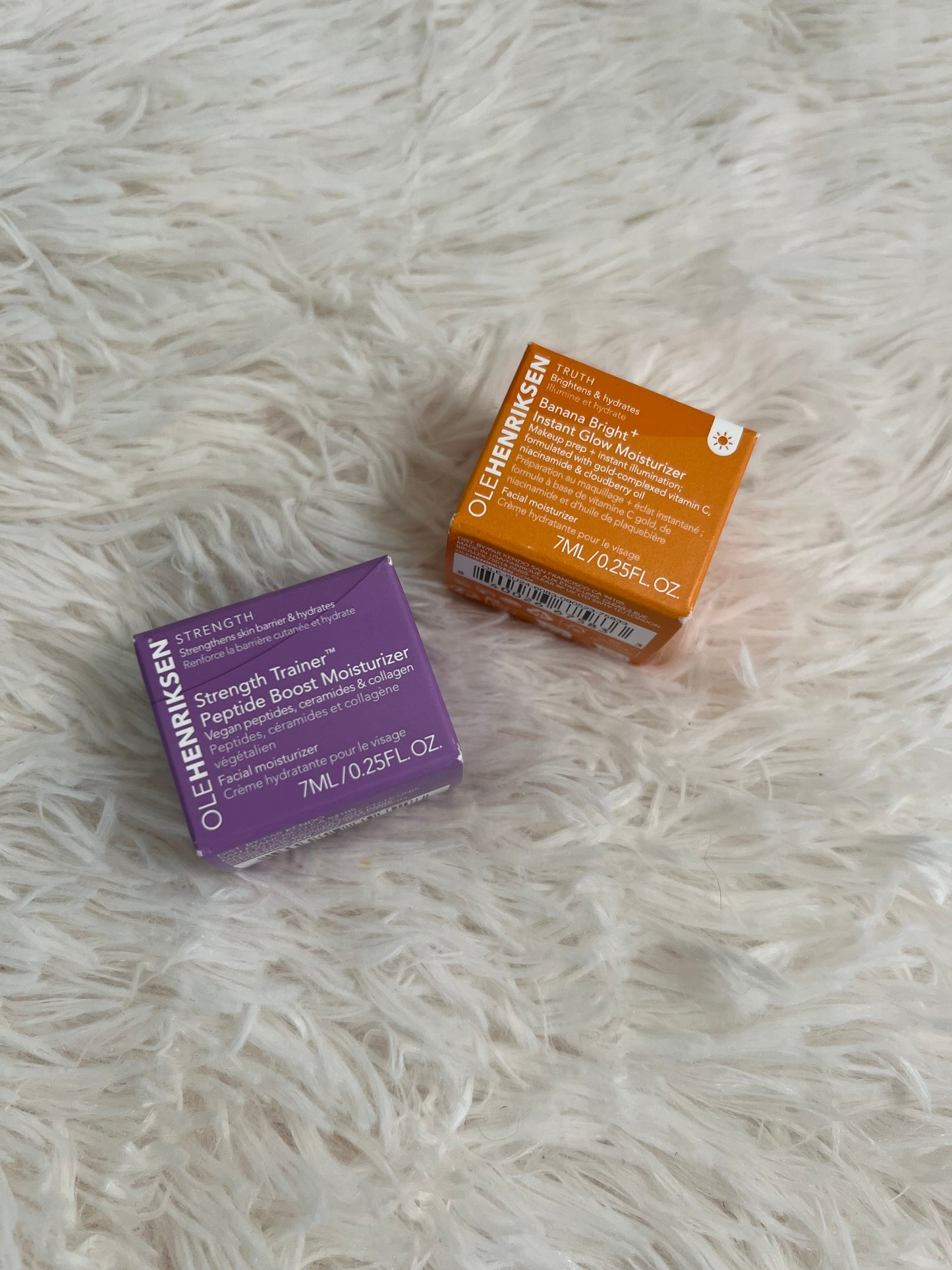 Ole Henriksen Mini Duo – Banana Bright + Peptide Boost Moisturizers (7ml Each)