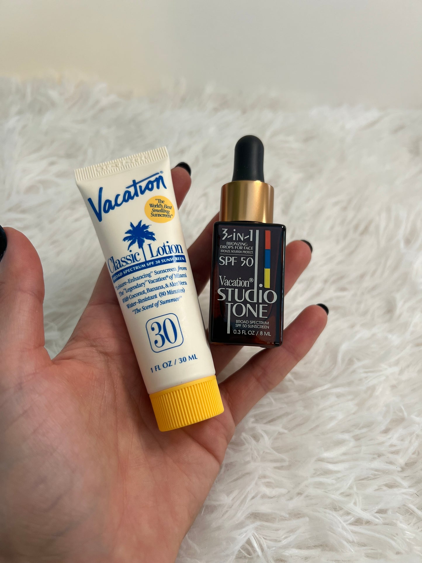 Vacation Beauty Mini Bundle (2-Pack) – Studio Tone Drops + Classic Lotion (30ml)