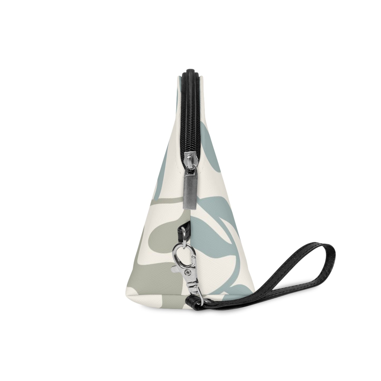 TTP EXCLSUIVE: Abstract Wavy Chic Makeup Bag - Stylish Pouch for Cosmetics, Travel Organizer, Gift for Her, Trendy Toiletry Bag, Everyday Essentials