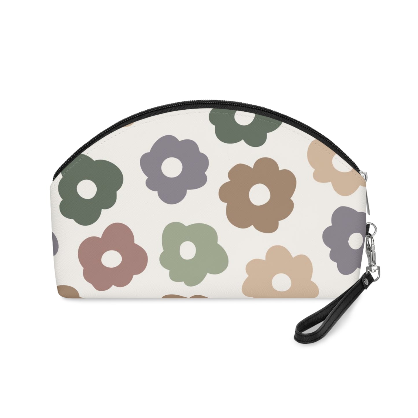 TTP Exlcusive: Chic Floral Makeup Bag, Cosmetic Pouch for Travel, Gift for Her, Makeup Organizer, Stylish Toiletry Bag