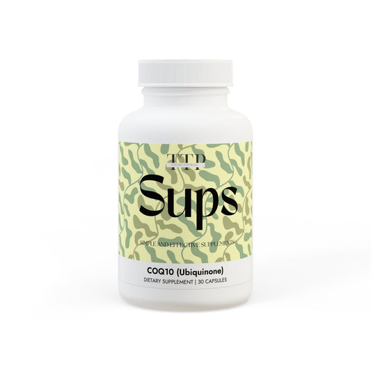 SUPS: CoQ10 (Ubiquinone) Supplement (30 Capsules)