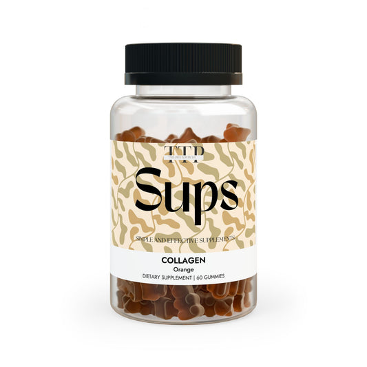 Glow Up Collagen Gummies – Skin Hydration + Hair & Nail Support