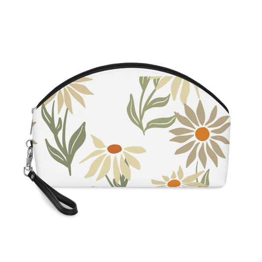 TTP Exclusive: Floral Makeup Bag, Cosmetic Pouch, Travel Essentials, Gift for Her, Summer Accessories, Cute Organizer, Beauty Bag