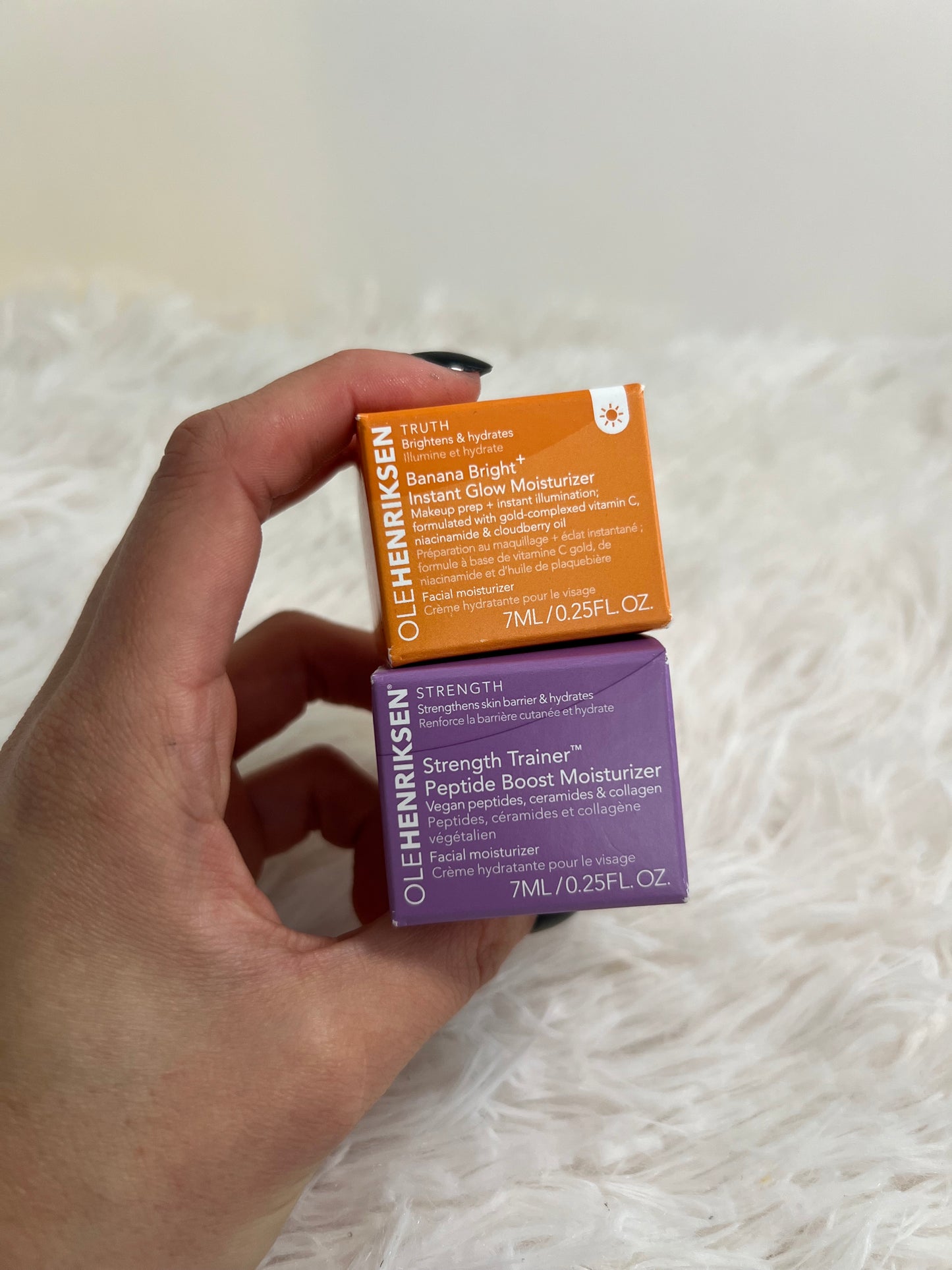 Ole Henriksen Mini Duo – Banana Bright + Peptide Boost Moisturizers (7ml Each)
