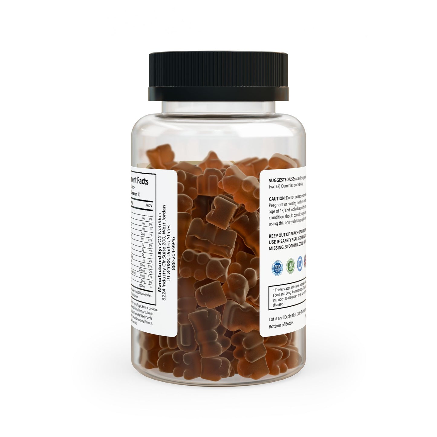 Glow Up Collagen Gummies – Skin Hydration + Hair & Nail Support