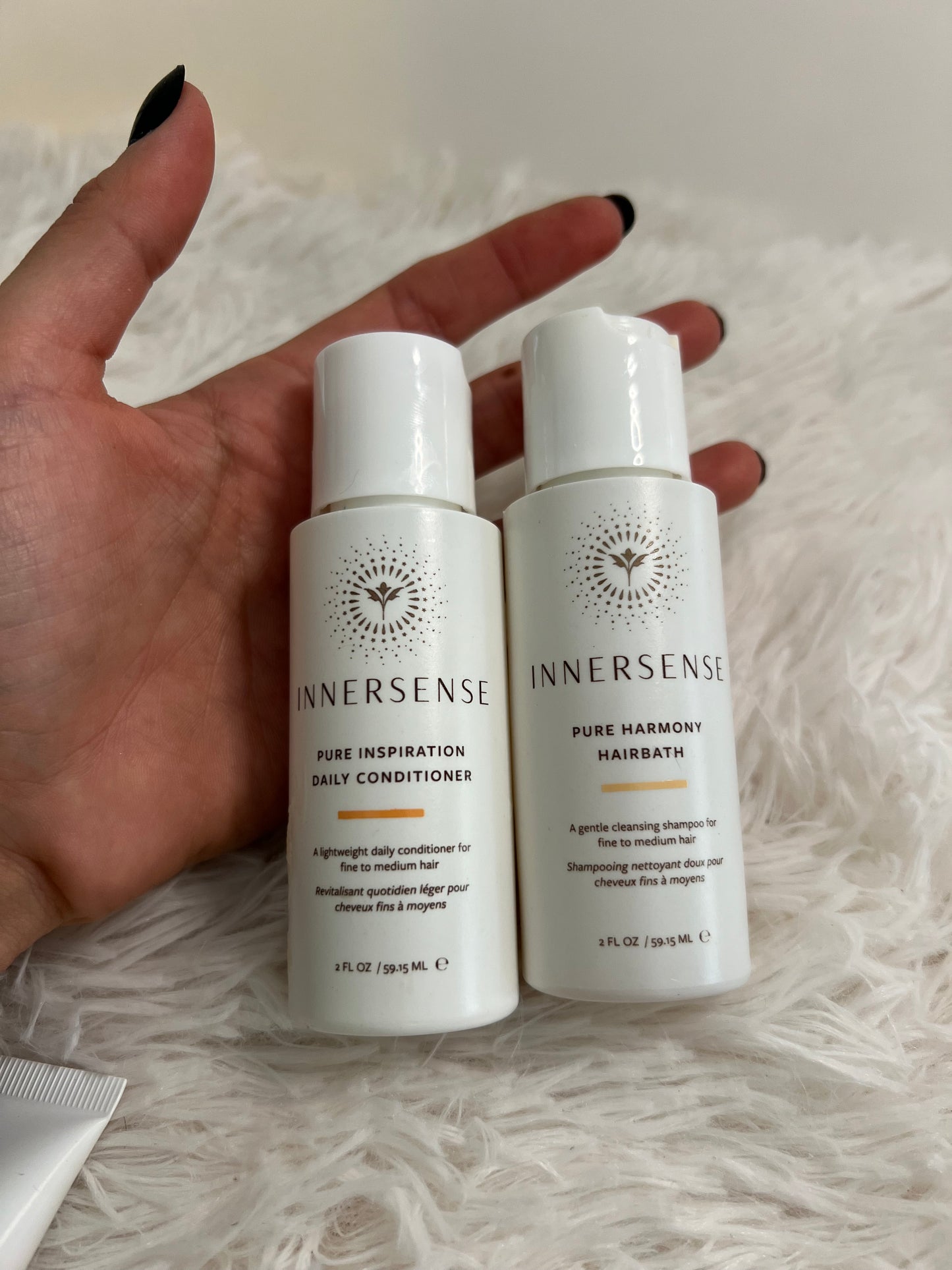 Innersense Hair Care Mini Trio – Shampoo, Conditioner & Styling Gel (Travel Size Set)